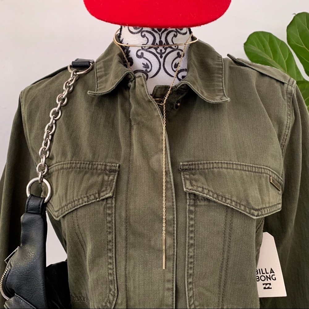 🔥🔥BILLABONG - MILITARY JACKET🔥 - Picture 4 of 7